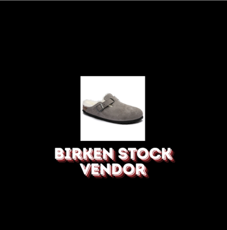 Birkenstock vendor